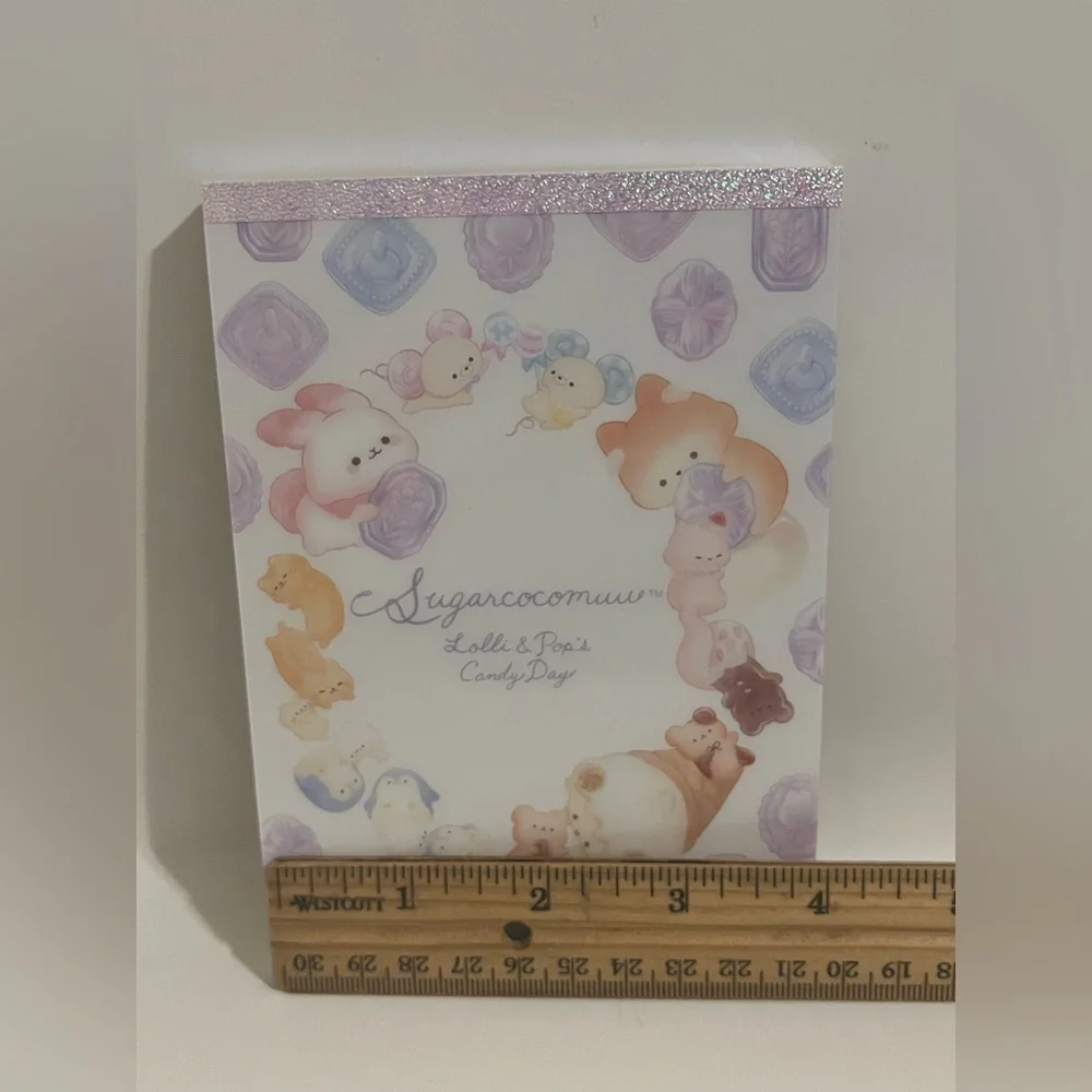 Sugarcocomuu Lolli and Pops Candy Day Memo Pad